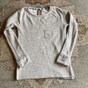 Anthropologie Dolan tunic terry pocket sweatshirt